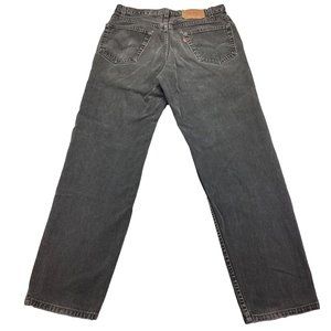 Vintage Levi’s 550 Relaxed Fit Men’s Jeans 34x34 Black USA Made 90S Y2K